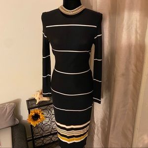 Long sleeve bodycon dress